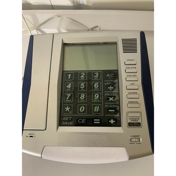 Innovage Xinkewei 1570102 LCD Touch Panel Phone 12-Digit Calc Speaker‎